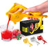 Zulay Fruit Manual Juicer- Heavy Duty Juice Press Squeezer with Detachable Lever & Removable Strainer - Fruit Press & Hand Juicer For Pomegranates, Lemons, Oranges, and More (Yellow)