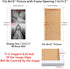 8x16 Picture Frames White Solid Wood Without Mat Wooden Photo Frame for Wall Hanging Home Decoration-8x16 White