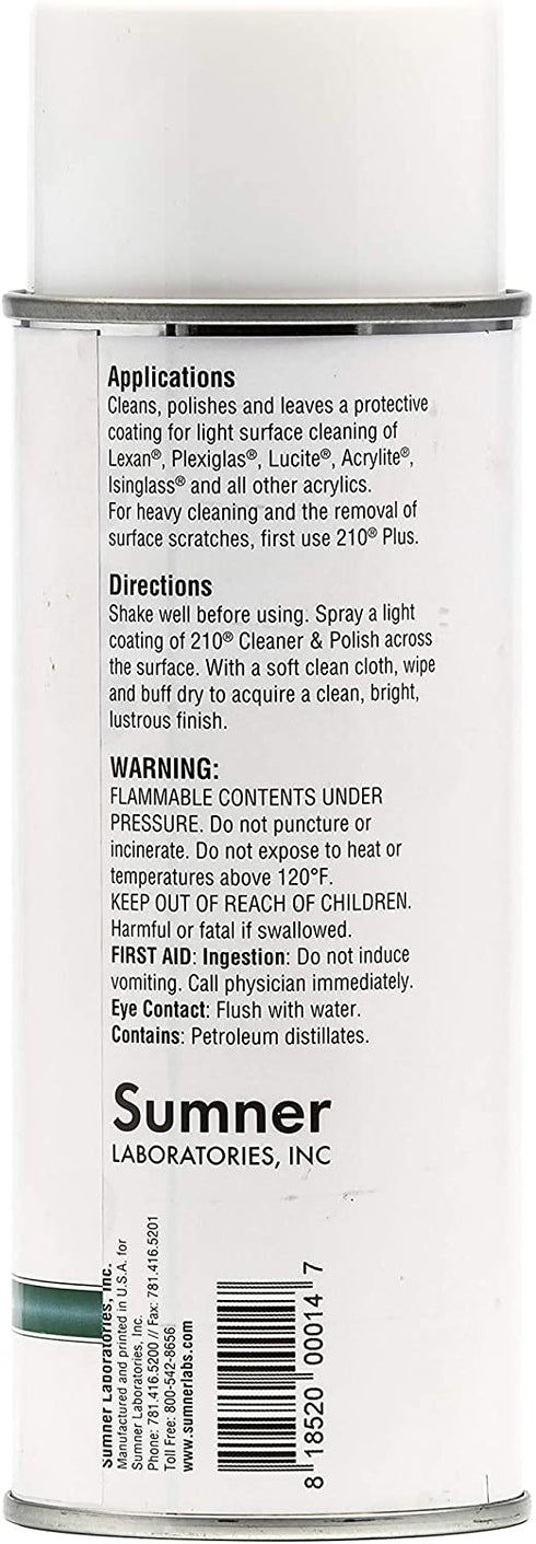 40934 210 Plastic Cleaner/Polish - 14 oz(Packaging may vary)