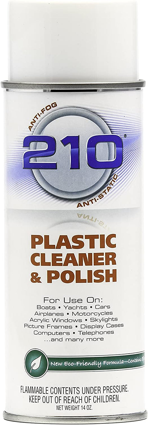 40934 210 Plastic Cleaner/Polish - 14 oz(Packaging may vary)