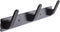 3 Hooks Matte Black Wall Bathroom Towel Hooks Mount Stainless Steel Heavy Duty Shower Wall Coat Rack Hooks Rail Decorative Bath Hooks for Hangin,Hats Hook Kitchen Towel Wall Hook Rack for Hanging