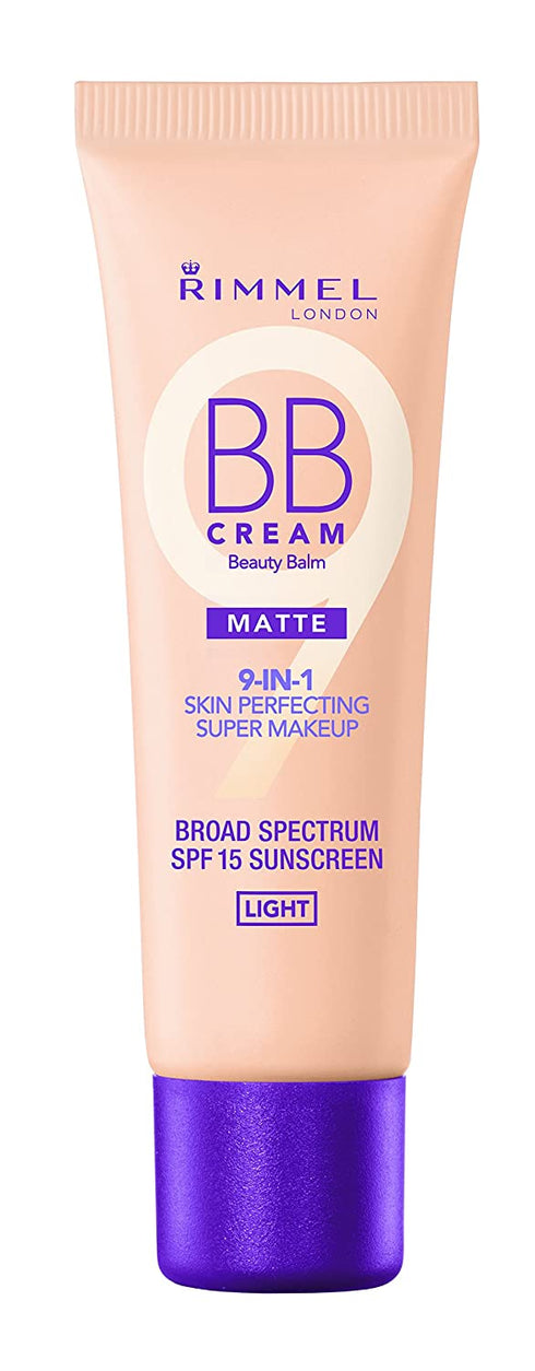 Rimmel Match Perfection BB Cream Foundation Matte, Light, 1 Fluid Ounce