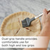 All Clad Silicone Tools Pastry Brush, Stainless Steel and Black