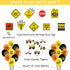 Construction Party Supplies, Dump Truck Birthday Party Decorations for Boys, with Construction Sign, Hanging Swirl, Happy Birthday Banner, Balloons, Cake Toppers - 70 Pack