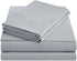 Comfort Spaces Coolmax Moisture Wicking Sheet Set Super Soft, Fade Resistant, 16" Deep Pocket, All Around Elastic - Warm Weather Cooling Sheets for Night Sweats, California King, Grey 4 Piece