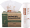 Primode 100% Compostable Bags, 13 Gallon Food Scraps Yard Waste Bags, 50 Count, Extra Thick 0.87 Mil. ASTMD6400 Compost Bags Small Kitchen Trash Bags, Certified By BPI And TUV
