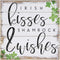 Simply Said, INC Perfect Pallets Petites - Irish Kisses & Shamrock Wishes, 8x8 in Wood Sign PET18688