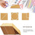 120Pcs Self Adhesive Cork Squares, MOTASOM 4 x 4 Inch Strong Cork Adhesive Sheets, Reusable Cork Board Cork Backing Sheets, Mini Wall Cork Tiles Mat for Coasters and DIY Crafts