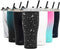Simple Modern Tumbler with Clear Flip Lid and Straw | Reusable Insulated Water Bottle Stainless Steel Travel Mug | Slim Cruiser Collection | 32oz, Design: Lunar