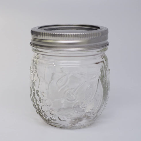 Ball FBA_1440081210 Jelly Elite Collection Jam Jar (4 Pack), 8 oz, Clear, RM