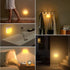 6pack LED Night Lights Dusk to Dawn Sensor, Bapro Stick-on Nightlight Rechargeable Warm White 3000K Under-Cabinet Lighting Wireless Light for Bedroom, Kitchen, Hallway, Stairs, Closet Counter