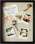 Shadow Box Display Case - 11x14 Deep Wood & Glass Shadowbox Picture Frame with Linen Board - Wall-Hanging & Free-Standing - 3d Showcase Keepsake Art Graduation Baby Wedding Military Sport - Black