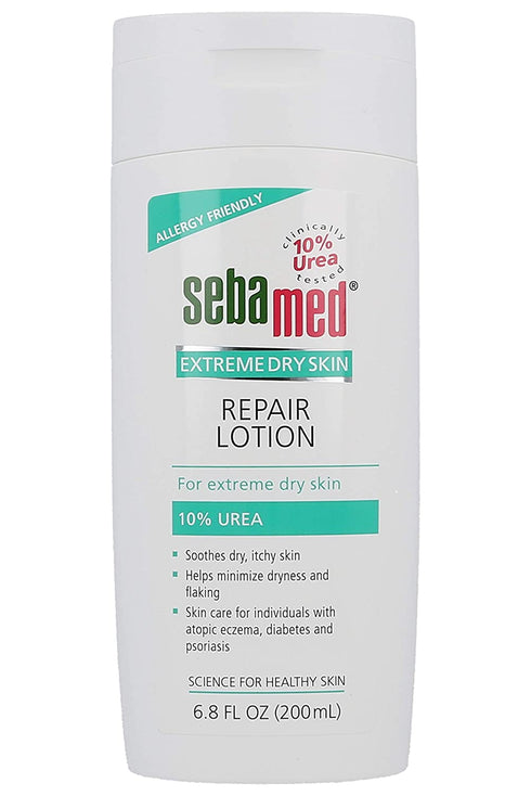 Sebamed Extreme Dry Skin Repair Advance Therapy Lotion with 10% Urea Perfect for Eczema Psoriasis Lotion Rough Dry Skin Moisturizer 6.8 Fluid Ounces