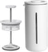 TIMEMORE French Press Coffee & Tea Maker 15oz(450ml), Heat Resistant Thickened Borosilicate Glass Coffee Press with 1 Filter Screen and Stainless Steel Stand, Durable Rust-Free Easy Clean, BPA Free