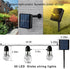Solar String Lights Outdoor Patio Lights 50 LED 24.6FT Edison Bulbs Globe String Lights with 8 Lighting Modes, Waterproof Hanging Lights for Yard Porch Wedding Party Fence Christmas (Warm White)
