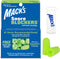 Mack’s Snore Blockers Soft Foam Earplugs, 12 Pair – 32 dB High NRR – Comfortable Ear Plugs for Sleeping, Snoring, Loud Noise and Travel
