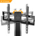 Universal Tabletop TV Stand Base with Swivel Mount for 27 32 37 40 43 46 50 55 inch LCD LED Plasma Flat Screens, Height Adjustable TV Base Replacement,Tempered Glass Base,Holds up to 88lbs