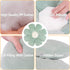 Flower Pillow Flower Floor Pillow Cute Pillows Aesthetic Daisy Pillow Flower Floor Pillow Seating Cushion Flower Pillow Indie Flower Shaped Pillow (Green)