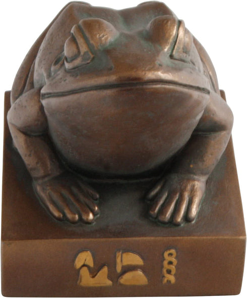 Culture Spot Egyptian Frog Goddess Heket Kek Statue with Bronze Finish | Ancient Treasures Collection | Indoor Placement | Durable Construction | 5 Inches Tall