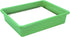 Storex 62520U05C Storage Tray, Letter Size, 5-Pack, 10 x 13 x 3 Inches, Green,Flat Tray