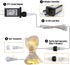LED Net Lights Outdoor, 12ft x 5ft 360 LED Indoor Fairy Mesh Lights, 8 Modes Clear Wire Connectable Bush Netting Lights for Trees, Bushes, Wedding, Garden, Mall Hotel Decorations (Warm White)