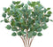 AILANDA 4Bundles Artificial Greenery Stems Real Touch Faux Eucalyptus Leaf 31.5" Long Silver Dollar Foliage Fake Plants for Home Party Spring Decor Wedding Floral Arrangement