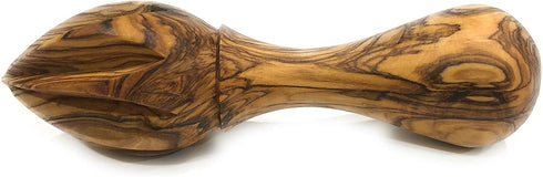 Handmade Lemon Lime Citrus Juicer Reamer - Solid Piece of Dark Grain Olive Wood Unique Squeezer Wooden Bethlehem