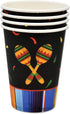 Fiesta Plates and Napkins for 24 Guests for Mexican Mayo Fiestas Dance Pinatas Mexico Taco Party Decorations Supplies 24 9" Dinner Plates 24 7" Dessert Plates 24 9 oz Cups and 50 Luncheon Napkins