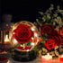 Valentine's Day Gifts for her,Birthday Gifts Beauty and Beast Rose for her, Forever Flower for Valentine's Day Wedding Anniversary Christmas Rose Gift Presents