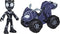 Spidey and His Amazing Friends Marvel Black Panther Action Figure and Panther Patroller Vehicle, for Kids Ages 3 and Up