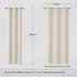 Cream Beige Curtain Panels 38 x 45 Inch Length Set of 2 Panels Light Beige Curtains for Living Room Solid Room Darkening Bedroom Curtains with Grommet Buttercream