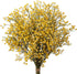 10 Pcs Baby's Breath Artificial Flowers Bulk 3 Branches Faux Baby Breath Plastic Flowers Fake Gypsophila Flower Arrangement for Crafts Fake Flowers Bouquet for Wedding Home Decor Yellow Baby Breath