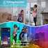 Led Strip Lights,20ft/6M Led Light Strips Music Sync Color Changing RGB Led Strip Built-in Mic,Bluetooth App Control LED Rope Lights with Remote,5050 RGB Led Lights for Bedroom,TV,Party