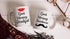 Good Morning Beautiful, Good Morning Handsome - 11oz Ceramic Coffee Mug Couples Sets - Funny His And Her Gifts - Husband And Wife Anniversary Presents - Wedding Or Engagement Gift Ideas - By CBT Mugs