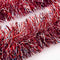iPEGTOP 19.7 Ft Christmas Tinsel Garlands, Metallic Streamers Xmas Tree Decor Wedding Birthday New Years Eve Xmas Party Hanging Ornaments Decorations Party Supplies, Red