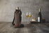 LEGACY - a Picnic Time Brand Waxed Canvas Wine Tote, one size, Khaki green