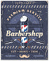 Barbershop / Haircut / Shave Wall Art Decor Prints - Set Of 4 (8x10) Inch Poster Photos
