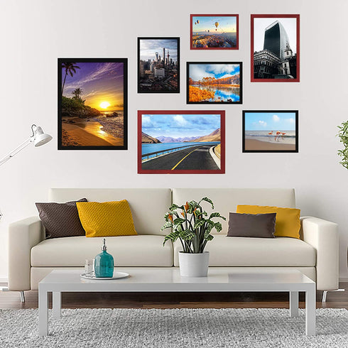10x14 inch Wood Picture Frames for Wall Hanging,Diamond Painting Frames Rectangle Baby Scan Picture Frame for Family Walls Decoration,Anniversary,Wedding,Christmas,Halloween,Shower,Certificate (Black)