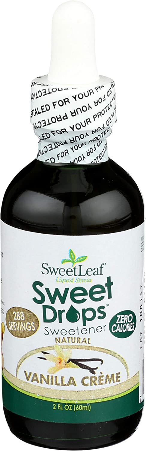 SweetLeaf Stevia Clear Vanilla Creme, 2 Fl Oz (168384)