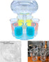 BEITESTAR 6 Shot Glass Dispenser and Holder, Shots Dispenser for Filling Liquids, Multiple 6 Shot Dispenser,Cocktail Dispenser,Bar Shot Dispenser, Shot Buddy Dispenser (Transparent/with 6 Acrylic Cup?