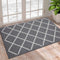 Finchitty Indoor Door Mat, Non-Slip Absorbent Resist Dirt Entrance Rug, Durable Machine Washable Rugs for Entryway, Low-Profile Inside Floor Doormat, 20" x 32", Grey