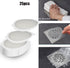 Disposable Hair Catcher for Shower Drain , 25 Pack, 3 1/2 Inch Mesh Shower Drain Covers, Stick on Bathroom Hair Catchers Drain Protector
