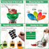 Canning Supplies, Canning Kit, Stainless Steel Canning Set for Beginner, Canning Supplies Starter Kit, Canning Accessories, Canning Equipment for Canning Pot, Home Food Canning Essential Tools - Green