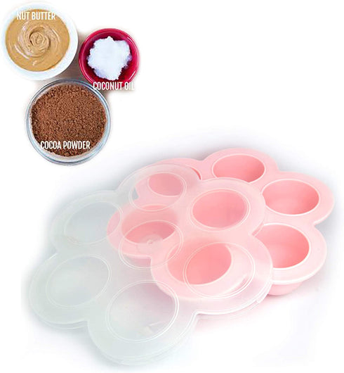 Keto Fat Bomb-Dessert Molds and Recipe Tray with Easy and Simple Low Carb, High Fat Treats