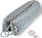 fowong Door Draft Stopper-38 Gray Door Snake Draft Stopper, Heavy Weighted Door Draft Guard Door Blocker Security, Sound Proofing Padding for Door