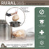Rural365 Poultry Shrink Bags 25ct Large Turkey Bag - Heat Dip Shrinking Wrap Storage Bags, 16 x 28 Inch with Steel Straw