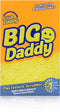 Scrub Daddy Large Sponge - Big Daddy - Scratch-Free Multipurpose Dish Sponge - BPA Free & Made with Polymer Foam - Stain, Mold & Odor Resistant Kitchen Sponge (1 Count)