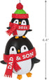 Hallmark Keepsake Christmas Ornament, Year Dated 2021, Dad & Son Penguins