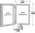 Afuly Rustic Double Picture Frame 4x6 Dual Grey Photo Frames Wooden Hinged Folding Vertical 2 Openings Unique Wedding Gifts