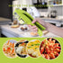 Garlic Press, MaxRona 2 in 1 Garlic Slicer and Garlic Mincer set, PP+430 Stainless Steel Garlic Crusher, Easy to Squeeze & Easy to Clean & Rust Proof & Dishwasher Safe